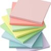 Super Adhesive Pastel Sticky Notes