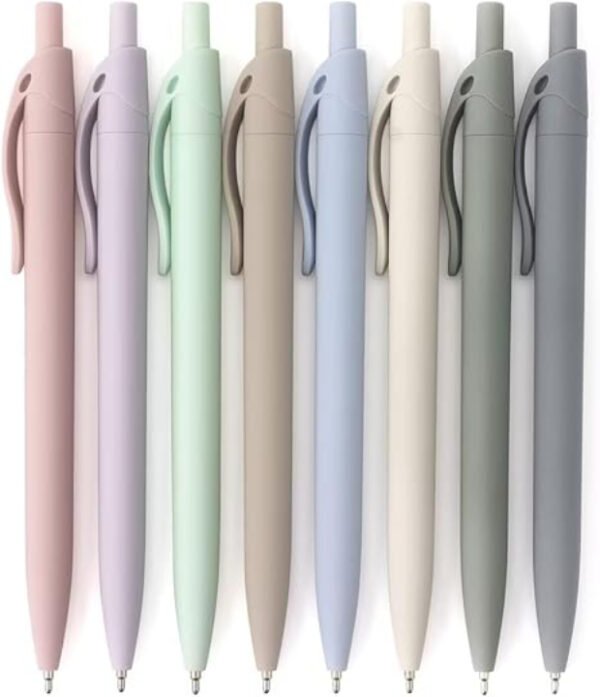 8-Pack Retractable Ballpoint Pens